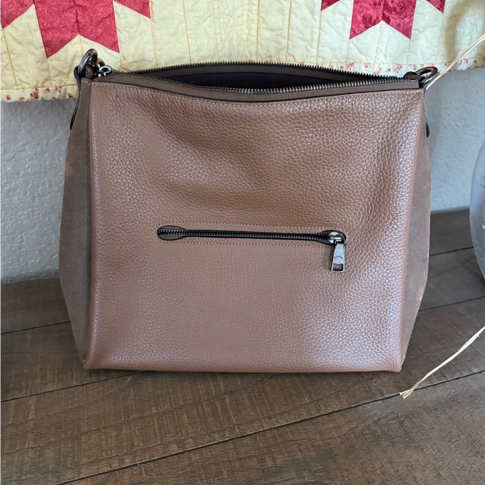 Coach Brown Leather Shoulder Bag